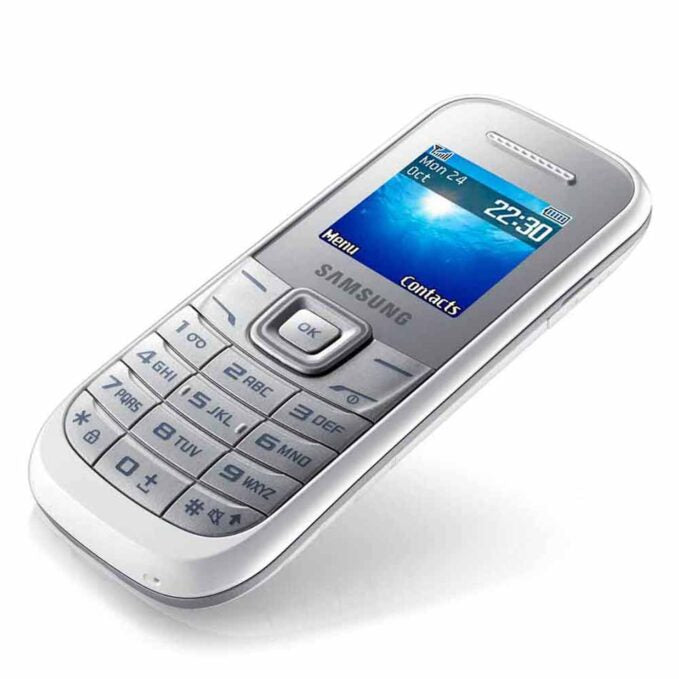 Samsung Guru 1200 (GT-E1200) | Keypad Mobile | Long Battery | Torch | Single SIM Support