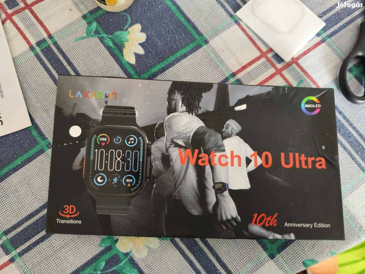 Watch 10 Ultra 49mm AMOLED Smartwatch | Bluetooth Calling | Wireless Charging | Android & iPhone Support