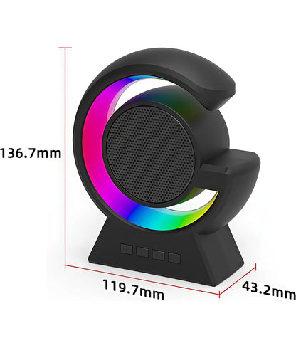 RGB Disco Light Bluetooth Speaker & Table Decoration Lamp | 8W Sound | Wireless Party Speaker