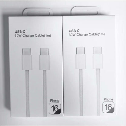 iPhone Type-C to Type-C 60W Fast Charging Cable (1 m )